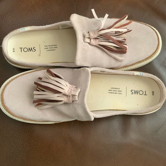 Toms Slip on Suede Shoes - Picture 6 of 6